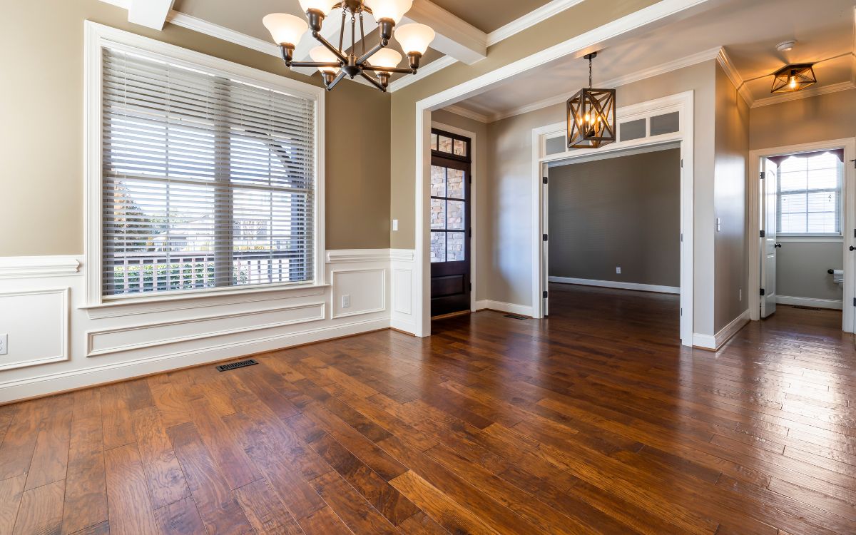 casa con parquet